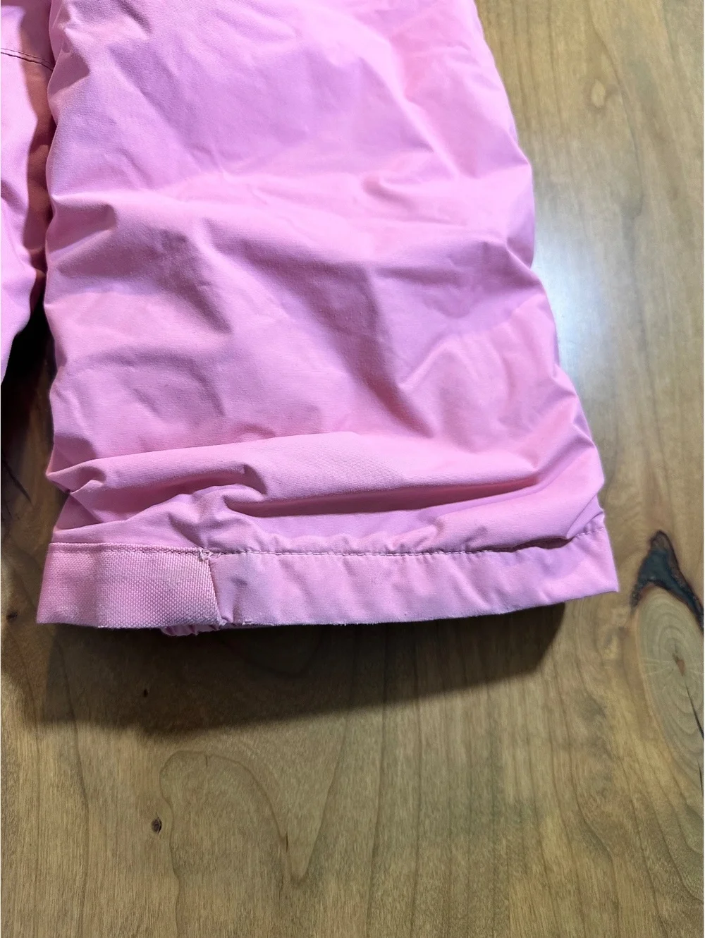 Columbia girl's pink insulated snow pants